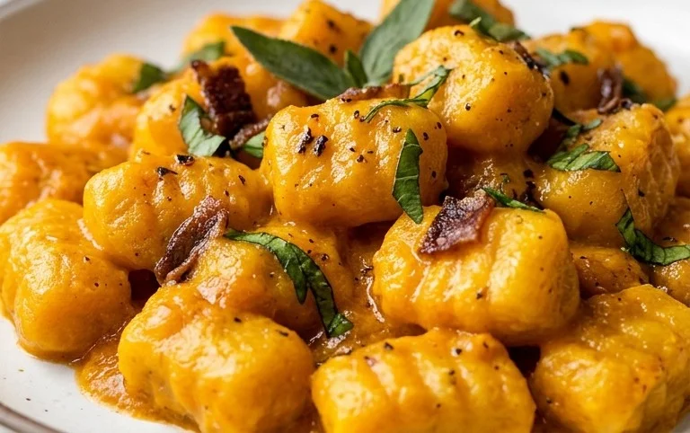 Easy Pumpkin Gnocchi