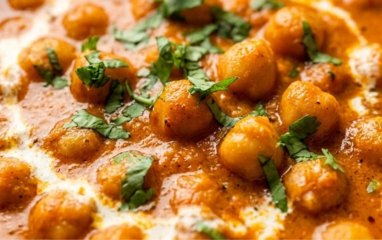 Indian Butter Chickpeas Recipe